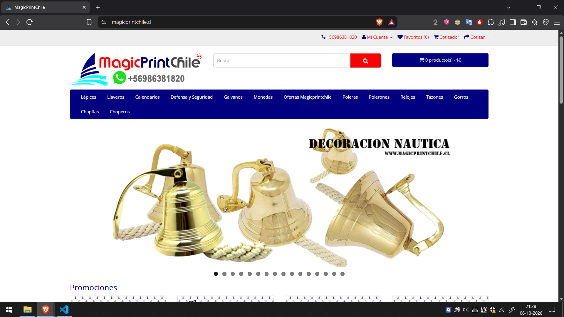 Captura de MagicPrintChile