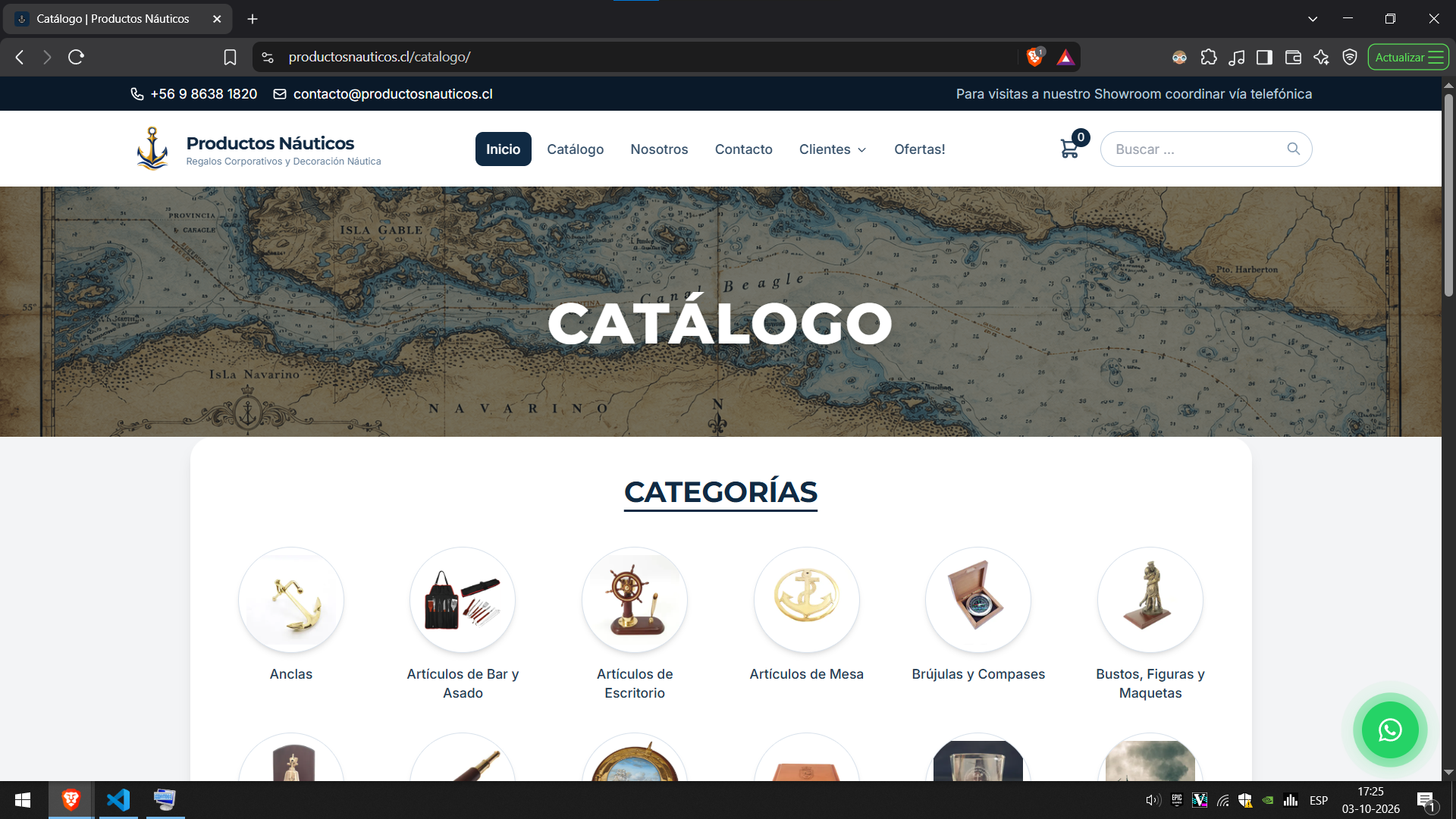 Captura de Productos Náuticos